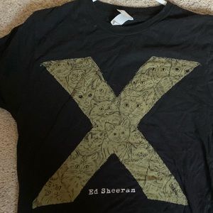 ed sheeran X shirt